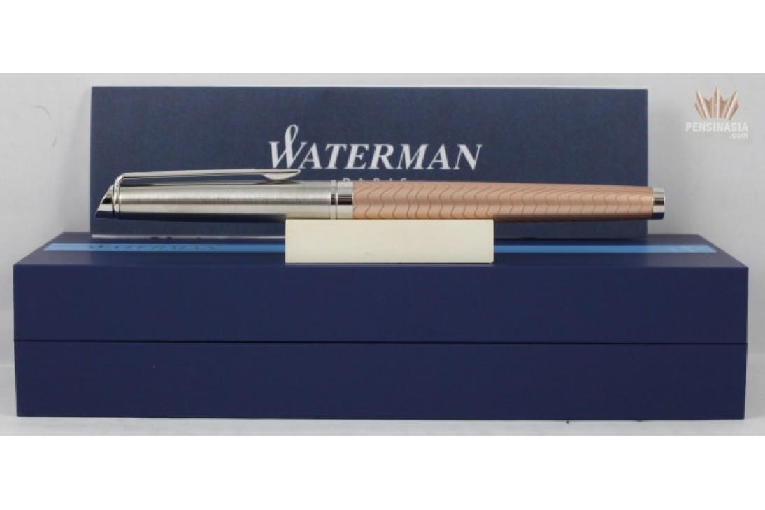 Waterman Hemisphere Deluxe Rose Wave Fountain Pen