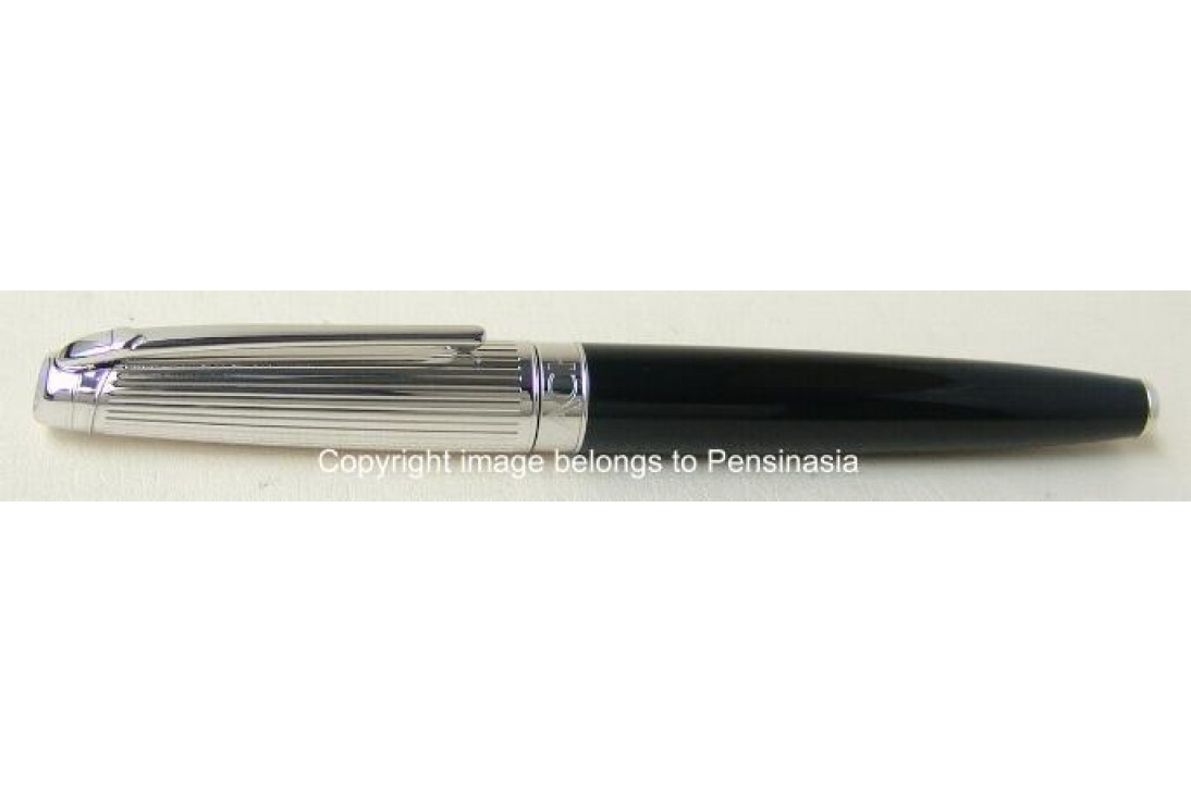 Caran d'ache Leman Bicolour Black Rhodium plated Roller Ball Pen