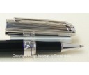 Caran d'ache Leman Bicolour Black Rhodium plated Roller Ball Pen