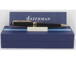 Waterman Expert III Black Gold Trim Ball Pen