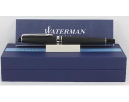 Waterman Expert III Matt Black Chrome Trim Roller Ball Pen