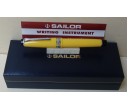 Sailor Professional Gear Yellow Rhodium Fountain Pen