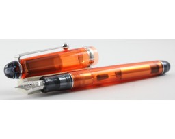 Pilot Custom 74 Transparent Orange Fountain Pen