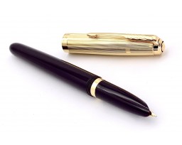 Parker 51 Premium Plum Gold Trim Fountain Pen (18K Nib)