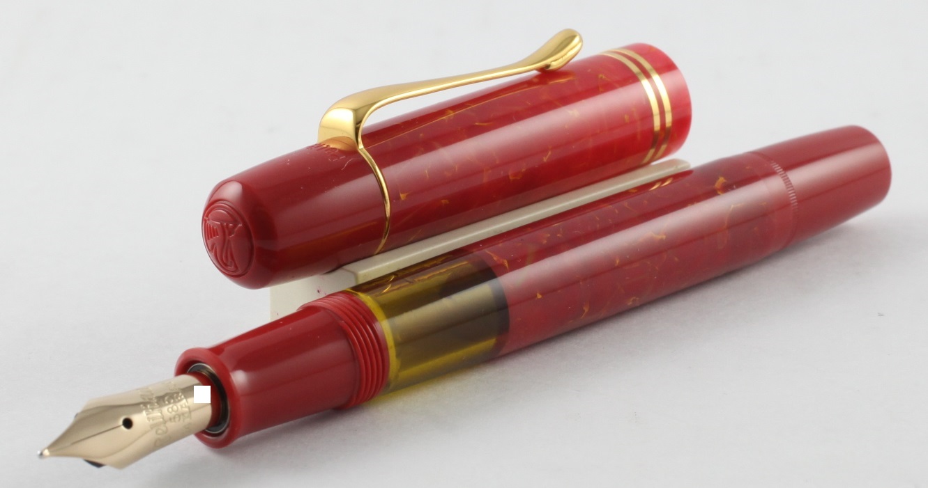 Stam filosofie Hechting Pelikan Special Edition M101N Bright Red Fountain Pen